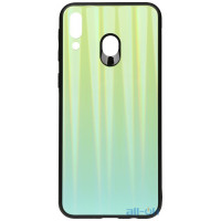 Чохол-накладка TOTO Aurora Print Glass Case Samsung Galaxy M20 Green
